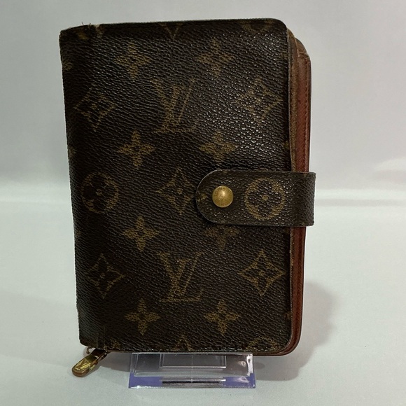 Louis Vuitton Monogram Porte Papier Zipper Compact *Project Wallet* - Picture 1 of 11